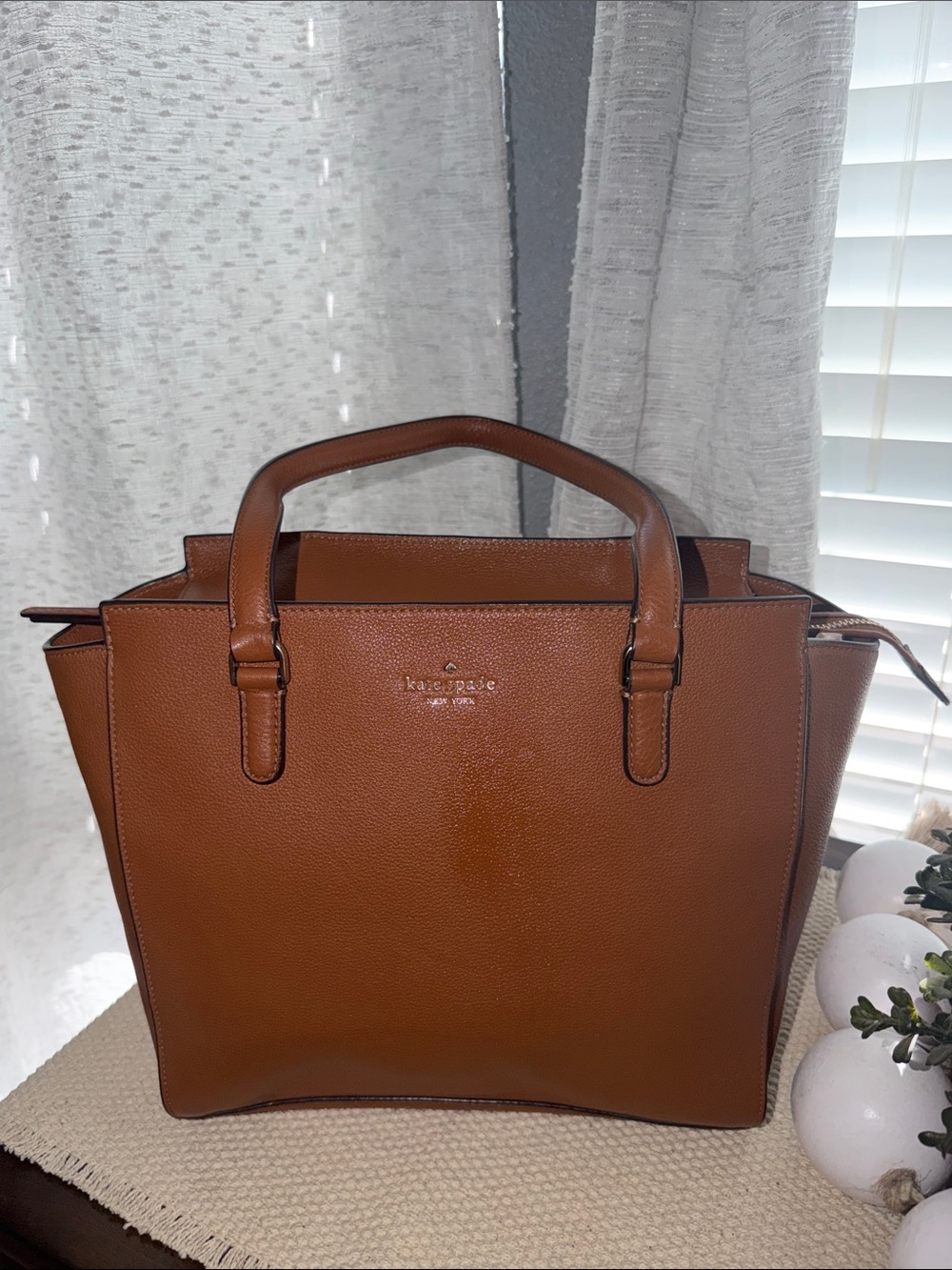 kate spade Brown Leather Satchel
